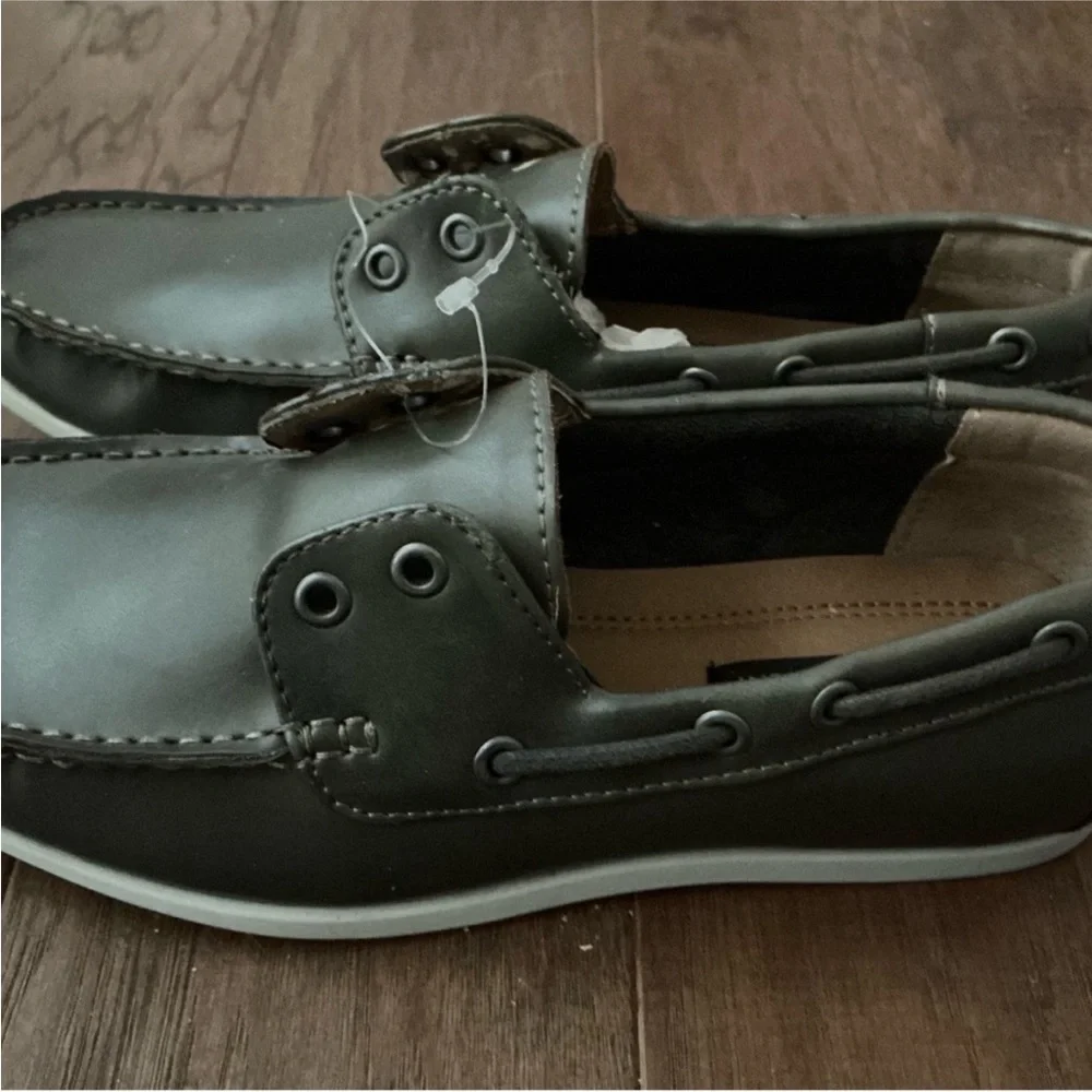 Marc Anthony Gray Boat Shoes with Moccasin Toe loafers
